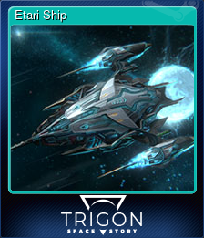 Series 1 - Card 1 of 6 - Etari Ship