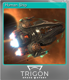 Series 1 - Card 3 of 6 - Human Ship