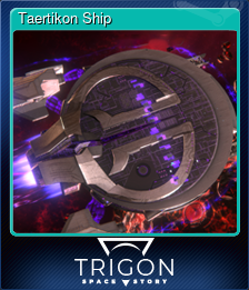 Series 1 - Card 4 of 6 - Taertikon Ship