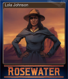 Series 1 - Card 6 of 6 - Lola Johnson
