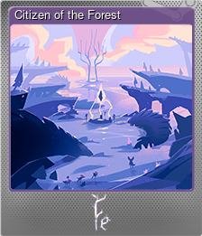 Series 1 - Card 3 of 12 - Citizen of the Forest