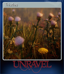 Series 1 - Card 7 of 8 - Thistles