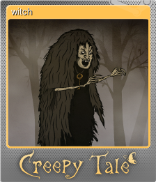 Series 1 - Card 3 of 5 - witch