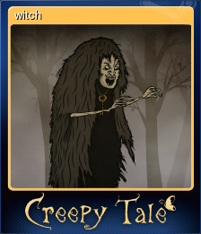 Series 1 - Card 3 of 5 - witch