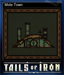 Series 1 - Card 4 of 6 - Mole Town