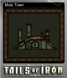 Series 1 - Card 4 of 6 - Mole Town