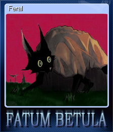 Series 1 - Card 1 of 12 - Feral
