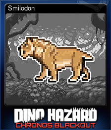 Series 1 - Card 2 of 15 - Smilodon