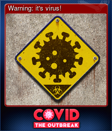 Series 1 - Card 2 of 6 - Warning: it's virus!