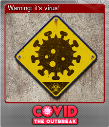 Series 1 - Card 2 of 6 - Warning: it's virus!
