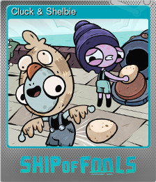 Series 1 - Card 1 of 5 - Cluck & Shelbie