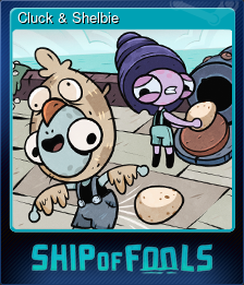 Series 1 - Card 1 of 5 - Cluck & Shelbie