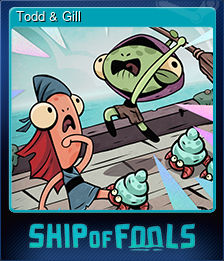 Series 1 - Card 5 of 5 - Todd & Gill