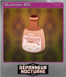 Series 1 - Card 4 of 6 - Mushroom Milk