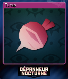 Series 1 - Card 6 of 6 - Turnip