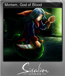 Series 1 - Card 6 of 9 - Mortem, God of Blood