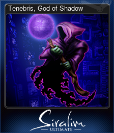 Series 1 - Card 9 of 9 - Tenebris, God of Shadow