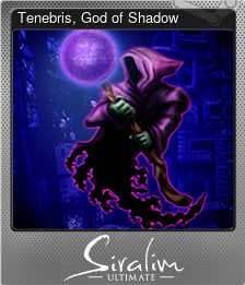 Series 1 - Card 9 of 9 - Tenebris, God of Shadow