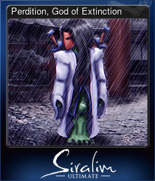 Series 1 - Card 7 of 9 - Perdition, God of Extinction