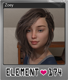 Series 1 - Card 1 of 8 - Zoey