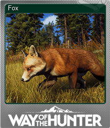 Series 1 - Card 8 of 8 - Fox