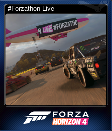 Series 1 - Card 8 of 15 - #Forzathon Live