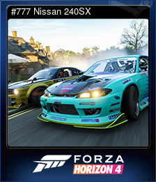 Series 1 - Card 3 of 15 - #777 Nissan 240SX