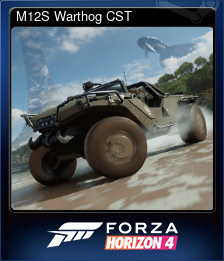 Series 1 - Card 5 of 15 - M12S Warthog CST