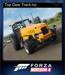 Series 1 - Card 12 of 15 - Top Gear Track-tor