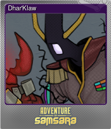 Series 1 - Card 4 of 7 - Dhar'Klaw