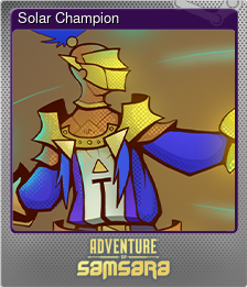 Series 1 - Card 1 of 7 - Solar Champion