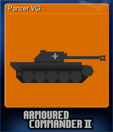 Series 1 - Card 4 of 6 - Panzer VG