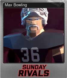 Series 1 - Card 1 of 12 - Max Bowling