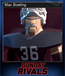 Series 1 - Card 1 of 12 - Max Bowling