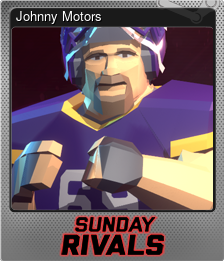 Series 1 - Card 4 of 12 - Johnny Motors