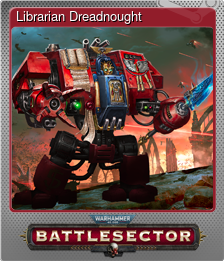 Series 1 - Card 5 of 10 - Librarian Dreadnought