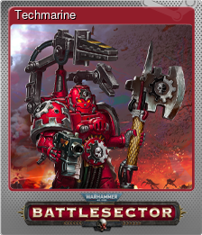 Series 1 - Card 10 of 10 - Techmarine