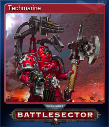 Series 1 - Card 10 of 10 - Techmarine