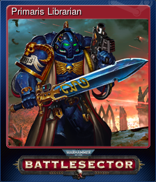 Series 1 - Card 7 of 10 - Primaris Librarian