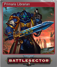 Series 1 - Card 7 of 10 - Primaris Librarian