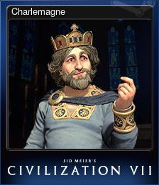 Series 1 - Card 10 of 10 - Charlemagne