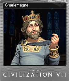 Series 1 - Card 10 of 10 - Charlemagne
