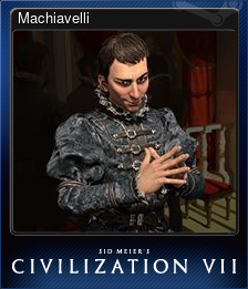 Series 1 - Card 6 of 10 - Machiavelli