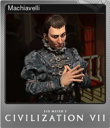Series 1 - Card 6 of 10 - Machiavelli