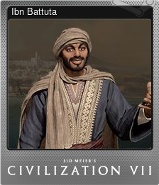 Series 1 - Card 5 of 10 - Ibn Battuta