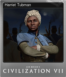 Series 1 - Card 4 of 10 - Harriet Tubman