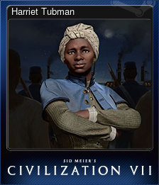 Series 1 - Card 4 of 10 - Harriet Tubman