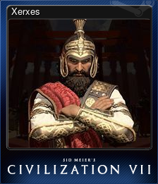 Series 1 - Card 9 of 10 - Xerxes