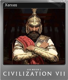 Series 1 - Card 9 of 10 - Xerxes