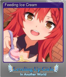 Series 1 - Card 7 of 8 - Feeding Ice Cream